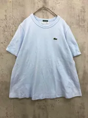 LACOSTE ラコステ for BEAMS BOY 別注 Aライン Tシャツ size36/ライトブルー ■◆ レディース