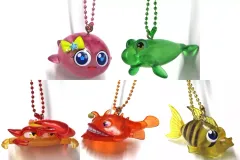 【中古】キーホルダー 全5種セット 「海物語 クリアマスコットフィギュア Vol.2」