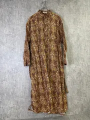 【中古】ENGINEERED GARMENTS ｴﾝｼﾞﾆｱﾄﾞｶﾞｰﾒﾝﾂ ﾜﾝﾋﾟｰｽ ｼｬﾂ ﾛﾝｸﾞ 長袖 ﾚｵﾊﾟｰﾄﾞ ﾋｮｳ柄 豹柄 総柄 ｱﾒﾘｶ製 米国製 USA ｵﾚﾝｼﾞ系 1 33965088のサムネイル