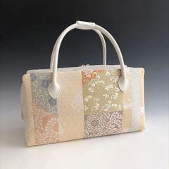 新品未使用 ！！特別セール！！京都 西陣 正絹 帯使用 利休バッグ