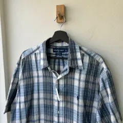 16706 - ポロラルフローレン CHECK 半袖 シャツ
