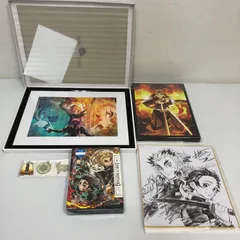 ▲劇場版 鬼滅の刃 無限列車編 BD パンフレット 色紙 キャラファイングラフ メタルチャーム まとめ 未使用品 smadv095766