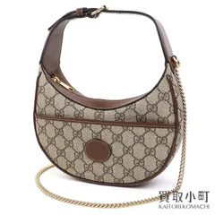 グッチ オフィディア GG スーパーミニ ショルダーバッグ GGスプリーム キャンバス インターロッキングG ホーボー ハーフムーンシェイプ 斜め掛け 726843 92TCG 8563 OPHIDIA MINI SHOULDER BAG
