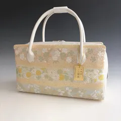 新品未使用 ！！特別セール！！京都 西陣 正絹 帯使用 利休バッグ