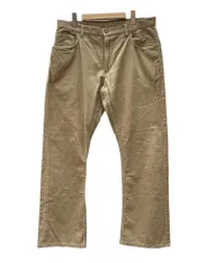 ダブルアールエル RRL Corduroy Pants コーデュロイ パンツ ジップフライ ストレート ボトムス Ralph Lauren 薄茶 ロゴ ボトムスその他 ベージュ サイズ35/32 104MB-510のサムネイル