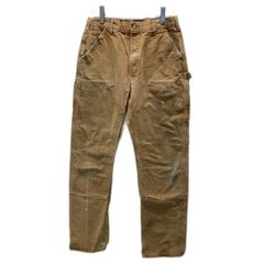 RRL ダメージワークパンツ シンチバック ブラウン - メルカリ