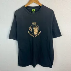 00s XLARGE エクストララージ Tシャツ キャラクタープリント バックプリント ブラック メンズ 古着 ストリート アメカジ