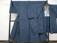 平和屋着物●極上　男性　本場大島紬　アンサンブル　キングサイズ　亀甲柄　逸品　CYAA4962s6