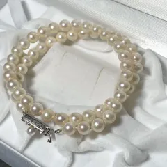 アコヤパール　ネックレス　真珠　あこや　シルバー金具　アクセサリー