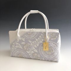 新品未使用品　京都 西陣織　弥栄織物　　　正絹帯地使用　利休バッグ　26201 新品未使用品 京都 西陣織 弥栄織物 正絹帯地使用 利休バッグ 26401