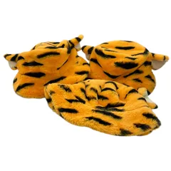 186001 現状品 Disney ディズニー ティガー⭐︎ハット　3点 オレンジ 58cm ユニセックス 3点まとめ売り