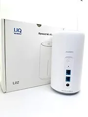 Speed Wi-Fi HOME L02 white UQ版 白
