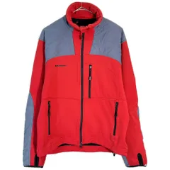 Mammut マムート ソフトシェルジャケット アウトドア レッド(メンズ LARGE)中古 古着 X9476のサムネイル