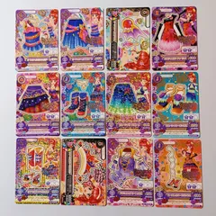 ② 紅林珠璃 12枚セット オーシャンヘクスワンショルダー オーシャンヘクススカート オーシャンヘクスアクセ コスメティックパーティードレス サングリアスタースカート サングリアスターブーツ ブルーシャワースカート ほか ／ アイカツ！Aikatsu！