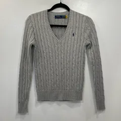 【姫路東店】 中古 POLO RALPH LAUREN | ポロ・ラルフローレン セーター グレー サイズ：XS 【112】