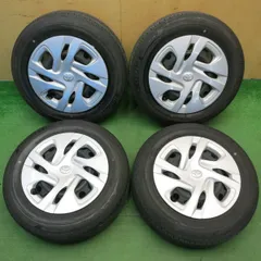15x6J +50 PCD100 4本 185/60R15 2024年製 7mmヤマ