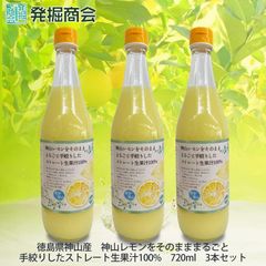 国産マイヤーレモン ストレート果汁720ml 6本【レモンサワー・酎ハイの 