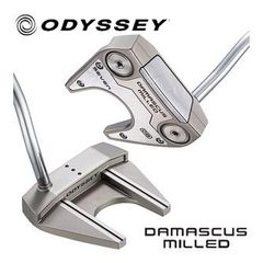 オデッセイ DAMASCUS MILLED TRI-BEAM SIX CSパター - メルカリ