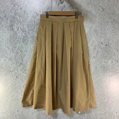 31 Sons de mode トランテアンソンドゥモード バックプリーツ スカート ベージュ 38サイズ 〇□☆