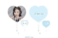 ジウ（JIWOO）ファンミーティング MD 未開封 イメージ うちわ フルセット まとめ 出品