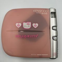 ハローキティ × KENWOOD ポータブルCDプレーヤー - メルカリ