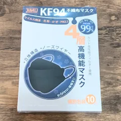 マスク　KF94　不織布マスク　立体構造　4層高機能マスク　管理番号1036