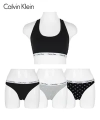 新品 未使用 並行輸入 Calvin Klein カルバンクライン 下着 Carousel レディース 上下セット cklset ブラック3ショーツセット1