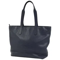 【在庫一掃】 コーチ COACH レザー トートバッグ ショルダーバッグ トートバッグ レザー ネイビー 89933 レディース 【中古】