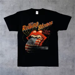 The Rolling Stones ローリング・ストーンズ TOUR2019 半袖 Tシャツ バンド バンT BB093