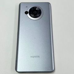 AQUOS sense7 SH-M24 ブルー 本体 ケース付き割れあり - メルカリ