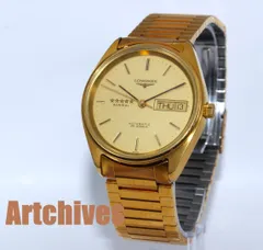 『VRW-1768』☆時計☆LONGINES(ロンジン)☆L7.634.2☆アドミラル ５スターデイデイト☆CG文字盤 メンズ クォーツ 稼働品☆