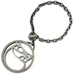 【在庫一掃】 エルメス HERMES ホースモチーフ チャーム キーホルダー バッグチャーム メタル シルバー レディース 【中古】