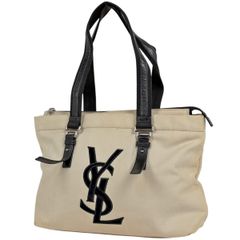 希少！ヴィンテージ YSL リヴゴーシュカハラ トートMキャンバス 
