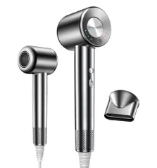 ドライヤー 【超高速&大風量モデル ヘアドライヤー】 高速ドライヤー 最大風速50m/s 速乾 1300W 低騒音 軽量 高濃度マイナスイオン 静電気抑制 NTC温度制御 過熱防止 美髪ケア PSE認証済み マグネットノズル・取扱説明書付き 家庭用/旅shun