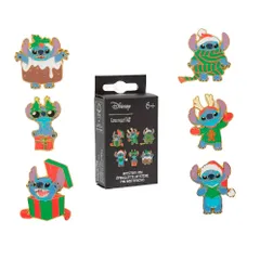 【新品/正規代理店】 FUNKO ファンコ Disney ディズニー スティッチ ホリデー ミステリー・ボックス・ピン ピンバッジ