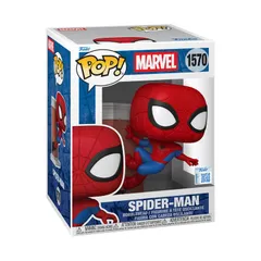 【新品/正規代理店】 FUNKO Pop! ファンコ ポップ Premium マーベル スパイダーマン 寄りかかりVer.