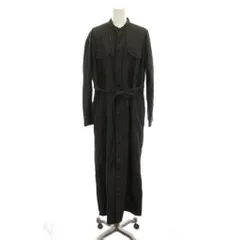 ロッソ ROSSO アーバンリサーチ Lee リー BELTED DENIM DRESS ワンピース F ロング丈 黒 ブラック /LP