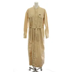 ロッソ ROSSO アーバンリサーチ Lee リー BELTED DENIM DRESS ワンピース F  ロング丈 ベージュ LB9393 /LP