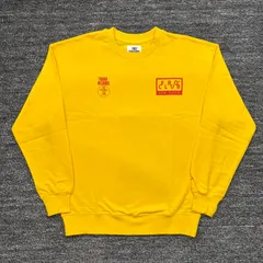 未使用品 FREAK'S STORE × FRO CLUB × TOWER RECORDS スウェット M フリークスストア フロクラブ タワーレコード タワレコ イエロー ■のサムネイル