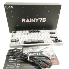 【美品】Rainy75 Pro Black / 付属品完備（専用箱無） 有線・ワイヤレス対応 キーボード Rainy75 Pro JIS （ブラック 日本語