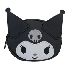 クロミ コスメポーチ フェイスポーチ モノクロシリーズ サンリオ 化粧ポーチ 小物入れ キャラクター グッズ 