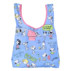 【メール便】スヌーピー エコバッグ マルシェショッピングバッグ アングリー ピーナッツ スモールプラネット 折りたたみ お買い物かばん キャラクター グッズ 