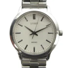 セイコー SEIKO 5E31-6C60 スピリット SPIRIT 腕時計 ウォッチ クォーツ ロゴ シルバー色 ■GY18 /MQ