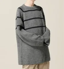 NOMA t.d.｜ノーマティーディー BIG STRIPE SWEATER ビッグ ストライプ セーター ニット オーバーサイズのサムネイル