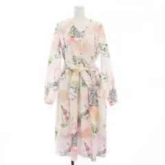 チェスティ Chesty ワンピース ロング 総柄 0 ピンク マルチカラー 21A502 /YM