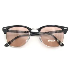 Ray-Ban レイバン サングラス RB3016 CLUBMASTER イタリア製 クラブマスター ブロウ 1354/4B シルバー/ブラック 54000740