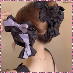 送料無料 ヘアクリップ リボンバンスクリップ韓国風 レディース ビッグリボンヘアアクセサリー フェミニン 大人可愛い 髪飾り 軽量 ヘアアレンジ簡単 まとめ髪上品 結婚式 ヘアアレンジグッズ 誕生日 プレゼント おしゃれ雑貨女子会
