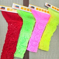 【少々難有】化繊帯揚げ　しごき　七五三　七歳　ナイロン