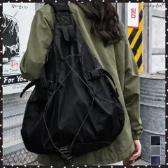 ワンショルダーバッグ 大容量ボディバッグ ユニセックスメッセンジャーバッグ お出かけスリングバッグ 自転車アウトドアバッグ クロスボディバッグ韓国風スポーツバッグ 斜めがけバッグ軽量 前掛け ナイロン鞄 スポーティバッグ黒 送料無料