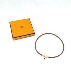 美品】HERMES エルメス ヴィヴィリデ ハートチョーカー ブラック
